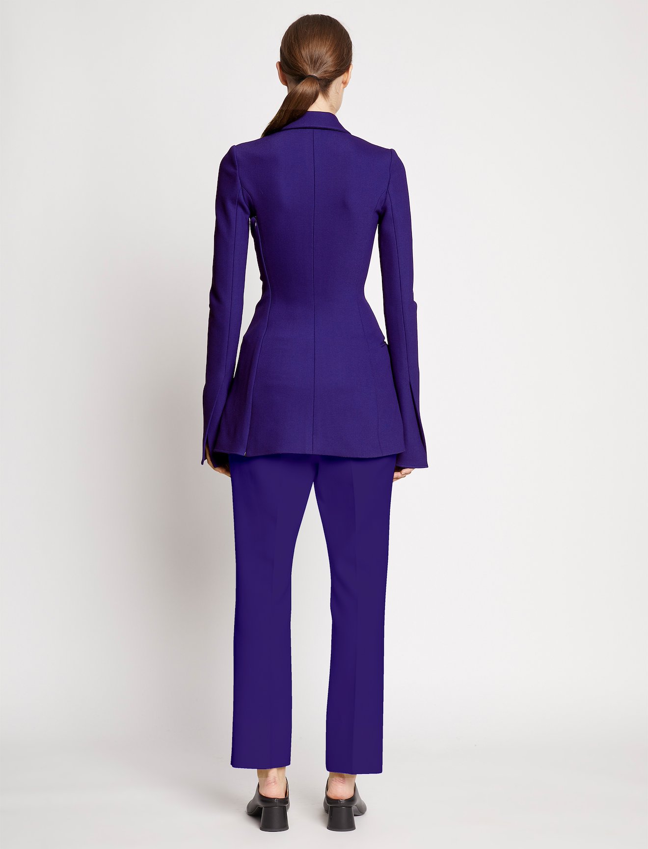 Bi-Stretch Crepe Cinched Jacket #3