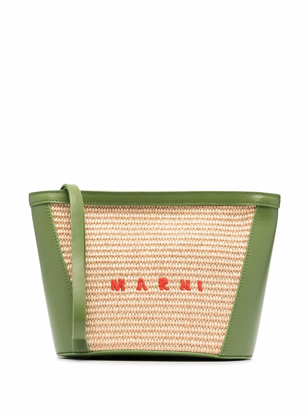 Marni плетеный клатч Tropicalia