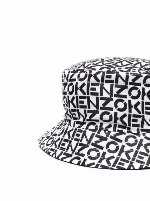 Kenzo logo-print Bucket Hat - Farfetch