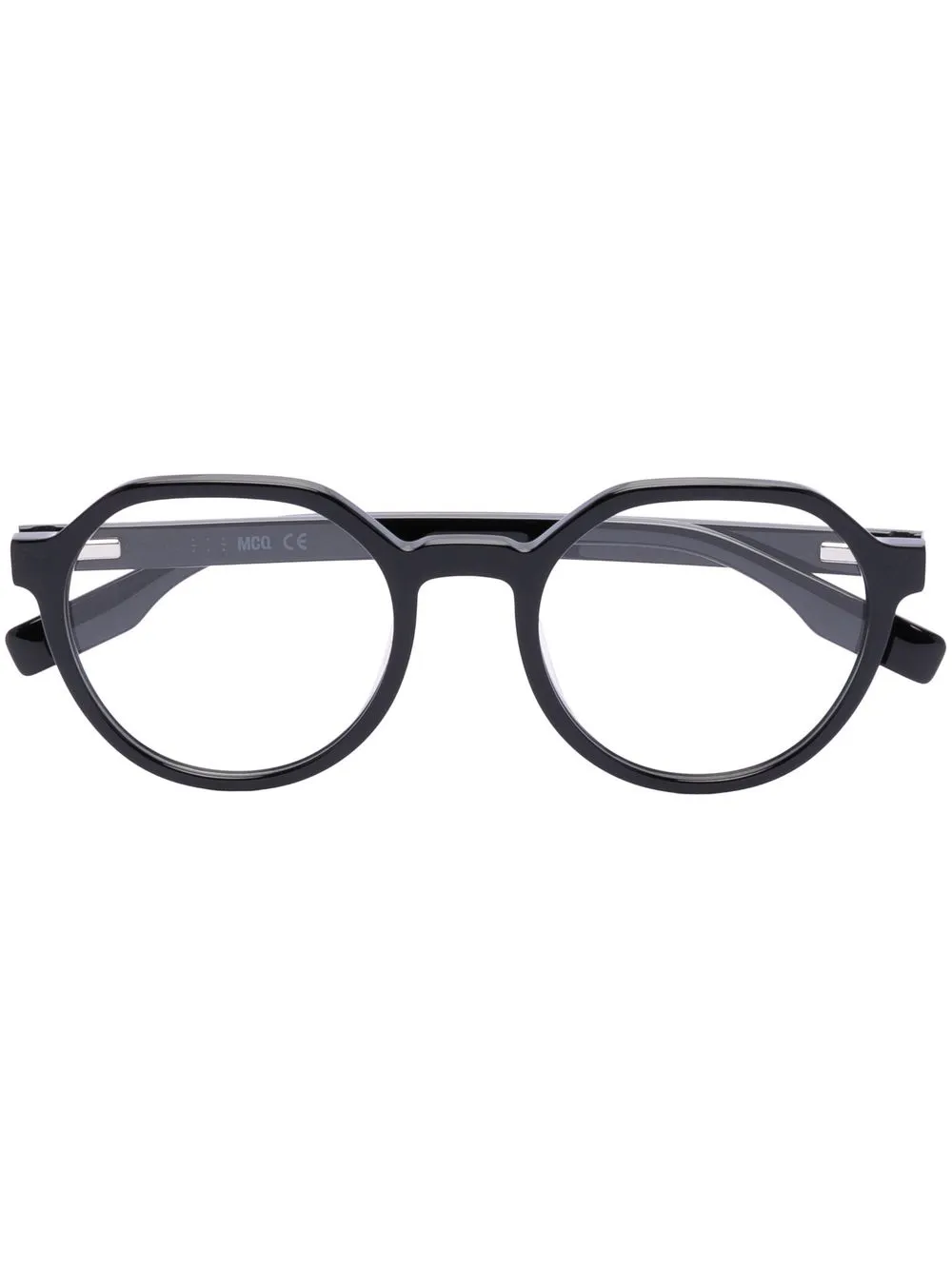 

MCQ lentes con armazón redonda - Negro