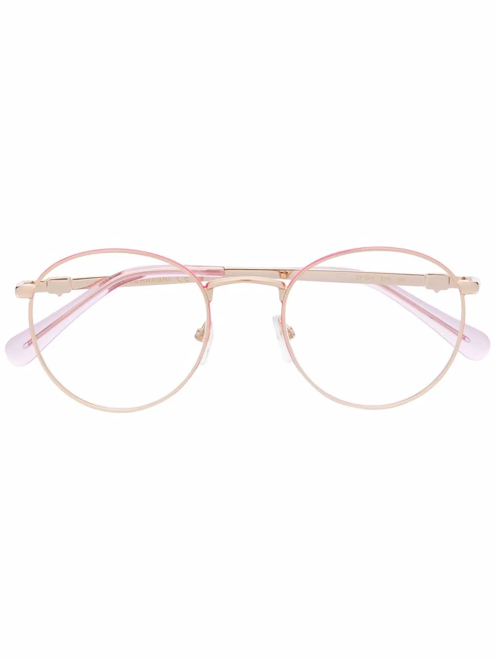 

Chiara Ferragni lentes con armazón redonda - Dorado