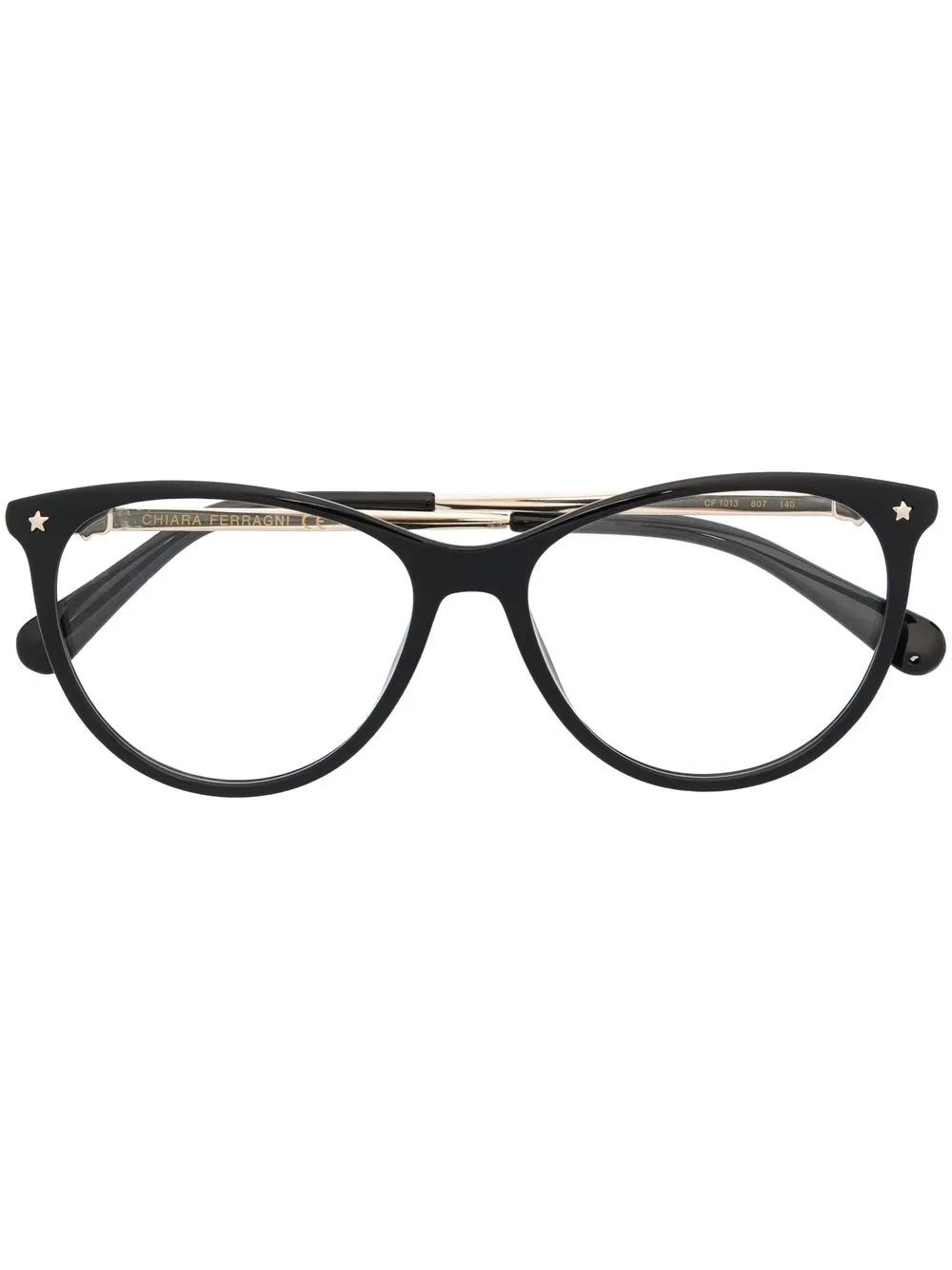 

Chiara Ferragni cat eye-frame optical glasses - Black