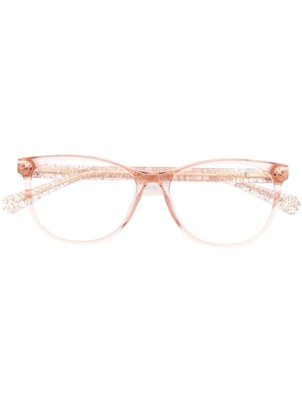 

Chiara Ferragni lentes con detalle de glitter - Rosado