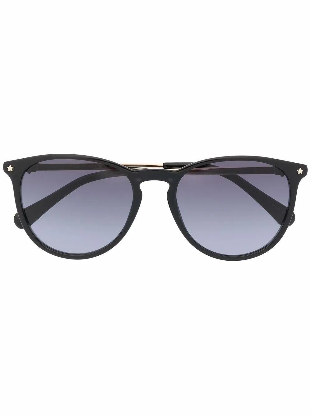 

Chiara Ferragni lentes de sol con armazón redonda - Negro