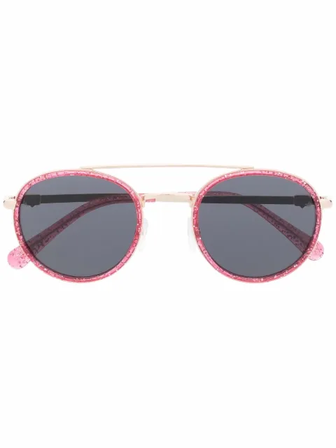 Chiara Ferragni lentes de sol con armazón redonda