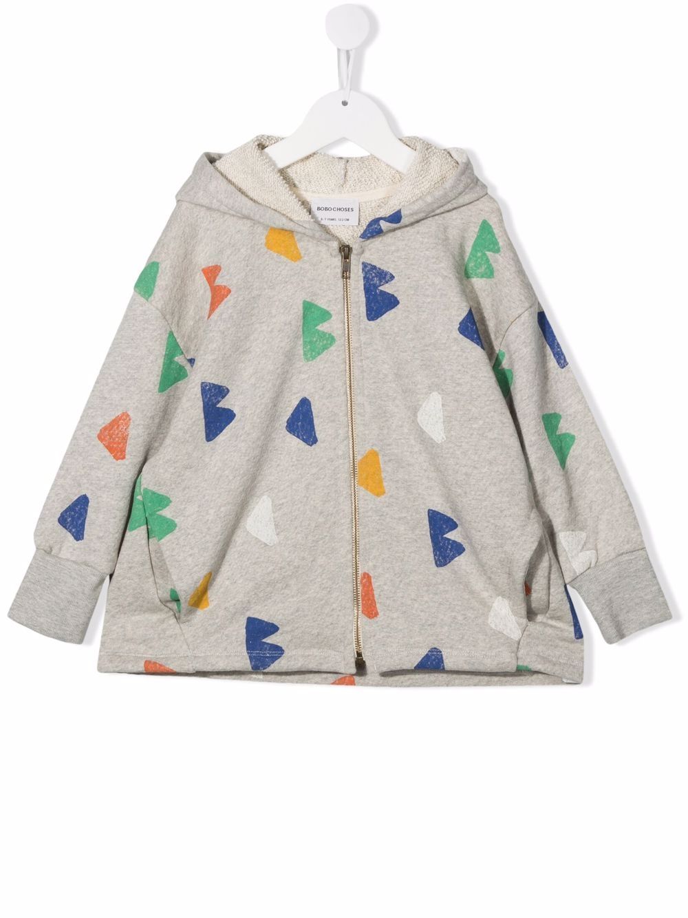 фото Bobo choses geometric-print bomber jacket