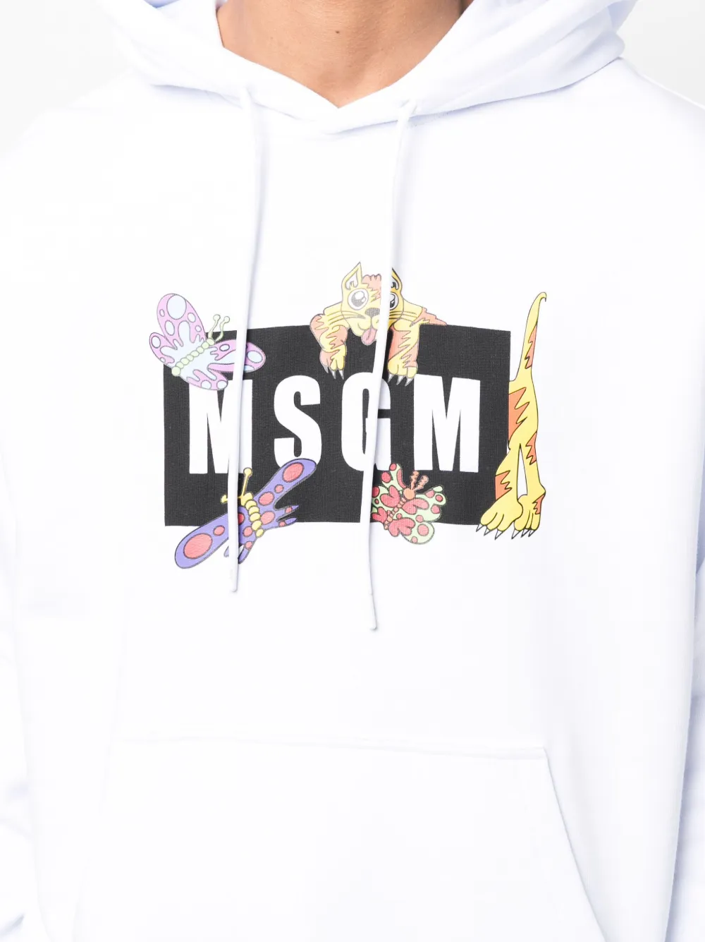 фото Msgm худи с логотипом