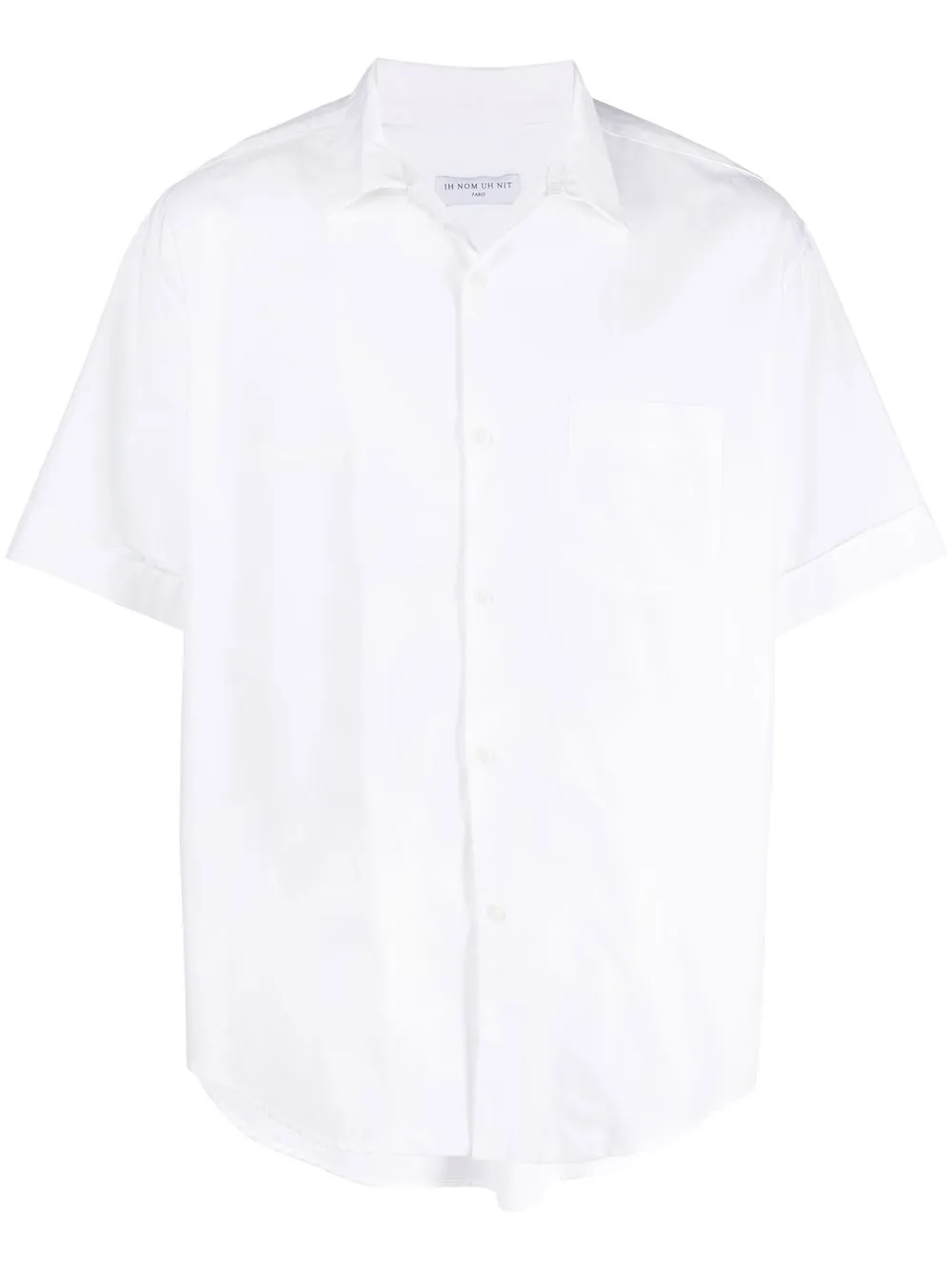 

Ih Nom Uh Nit camisa con bolsillo de parche - Blanco