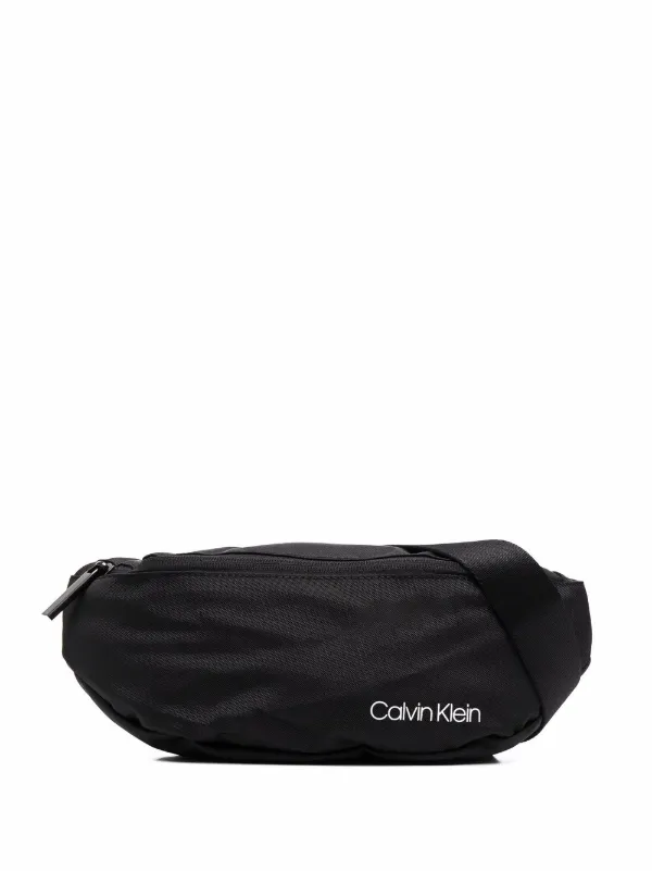 Calvin Klein Cangurera Con Logo Estampado - Farfetch