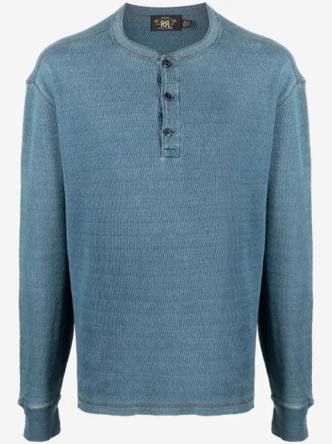 Ralph Lauren RRL button-plaquet cotton T-Shirt 