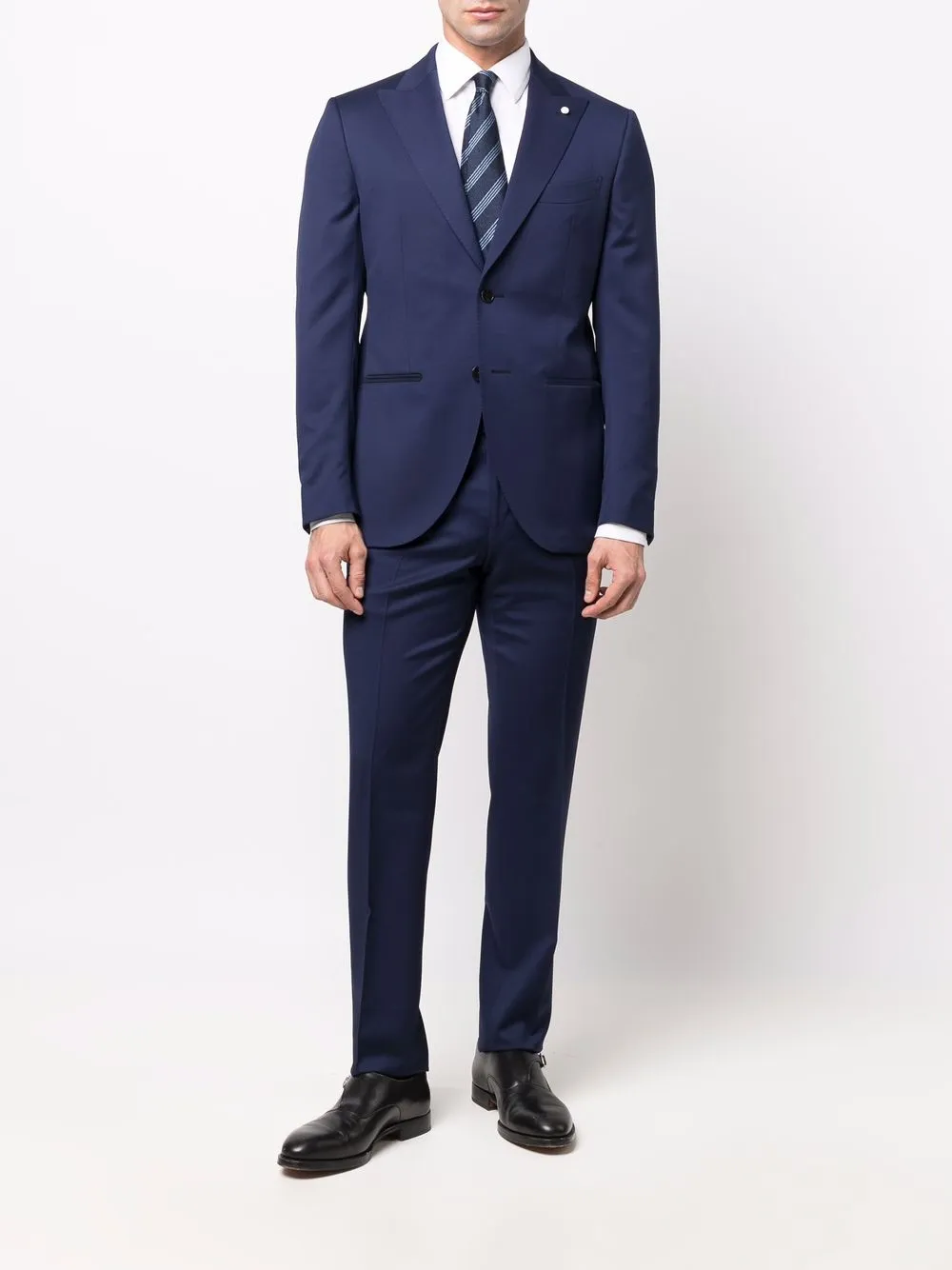 фото Luigi bianchi mantova two-piece tailored suit