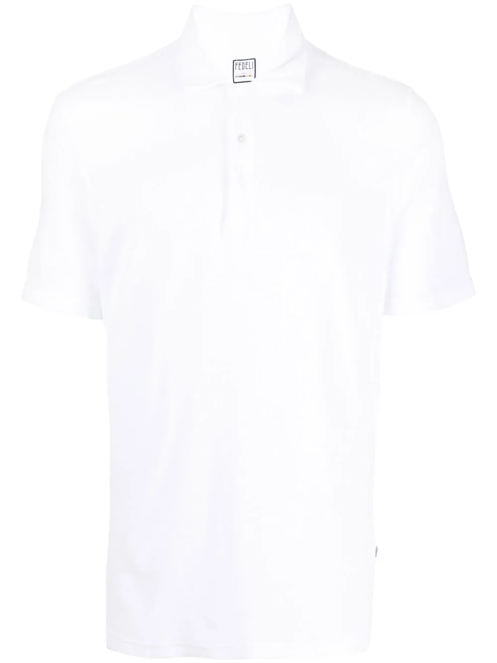 

Fedeli playera tipo polo manga corta - Blanco