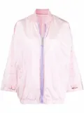 Khrisjoy wide-sleeve bomber jacket - Pink
