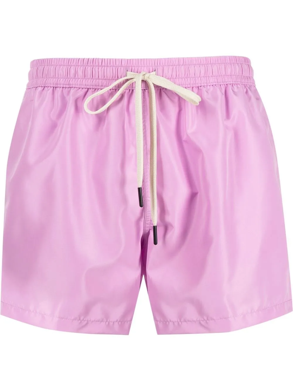 

Nos Beachwear shorts de baño con parche del logo - Rosado