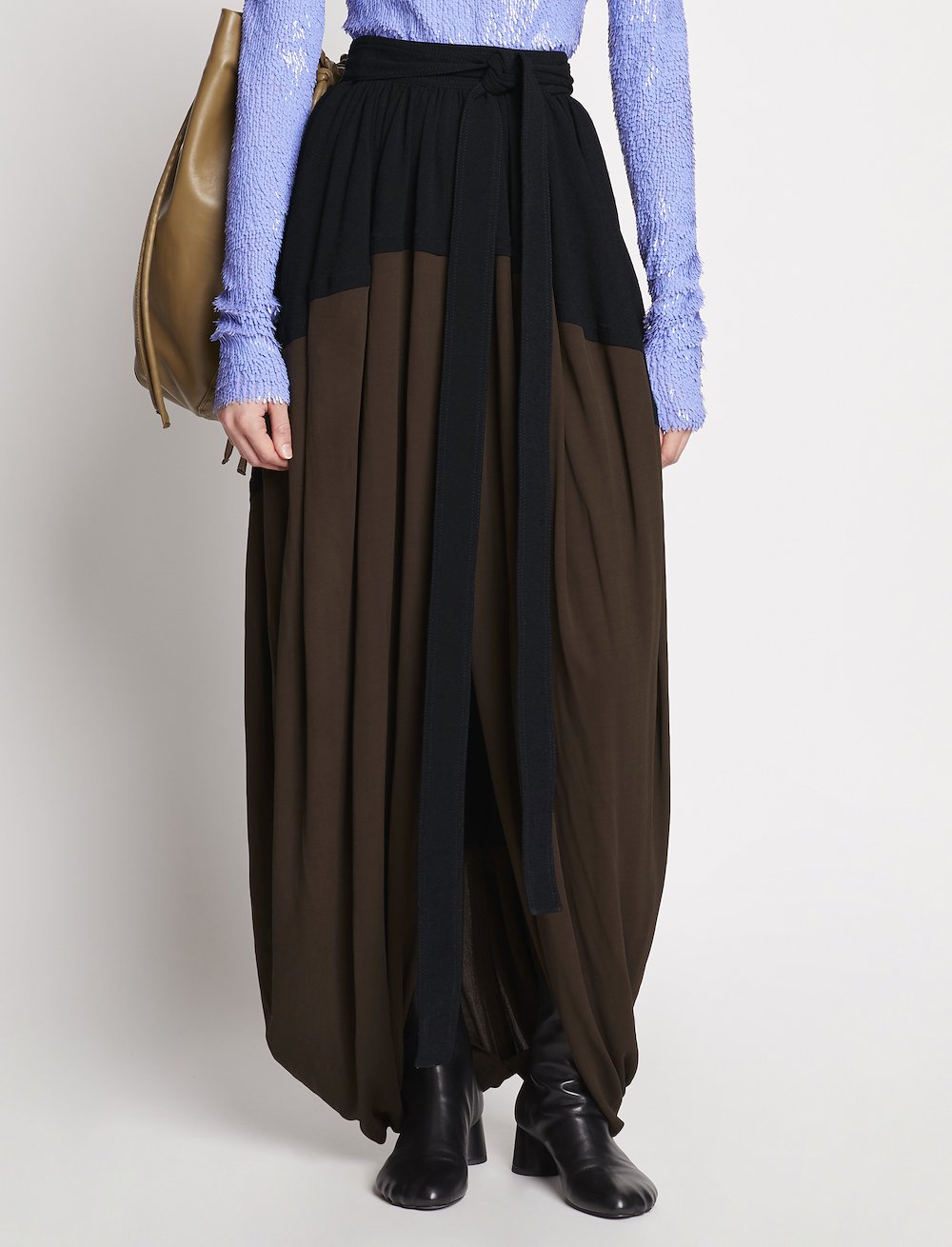 Crepe Jersey Skirt