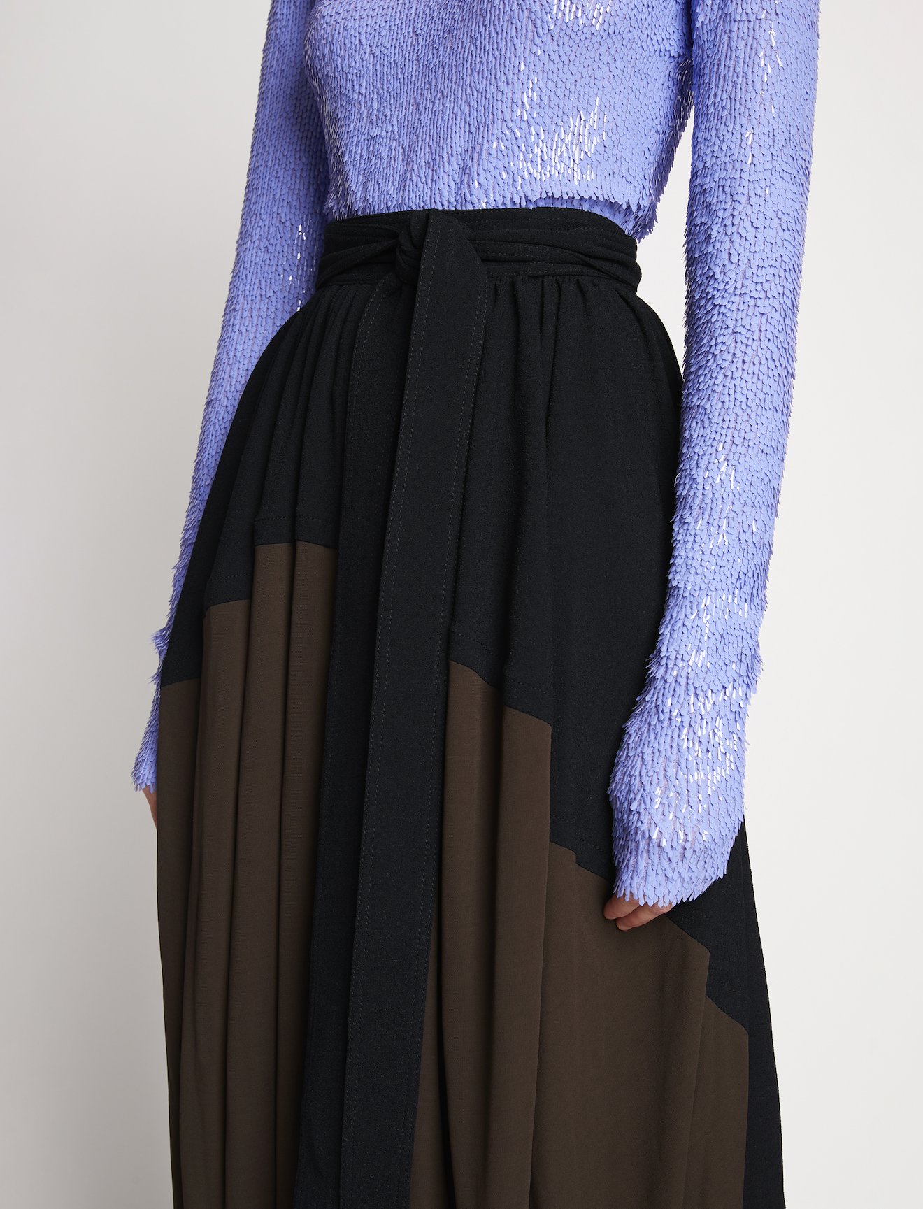 Crepe Jersey Skirt #3