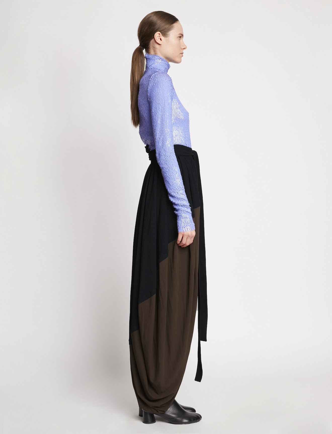 Crepe Jersey Skirt #1