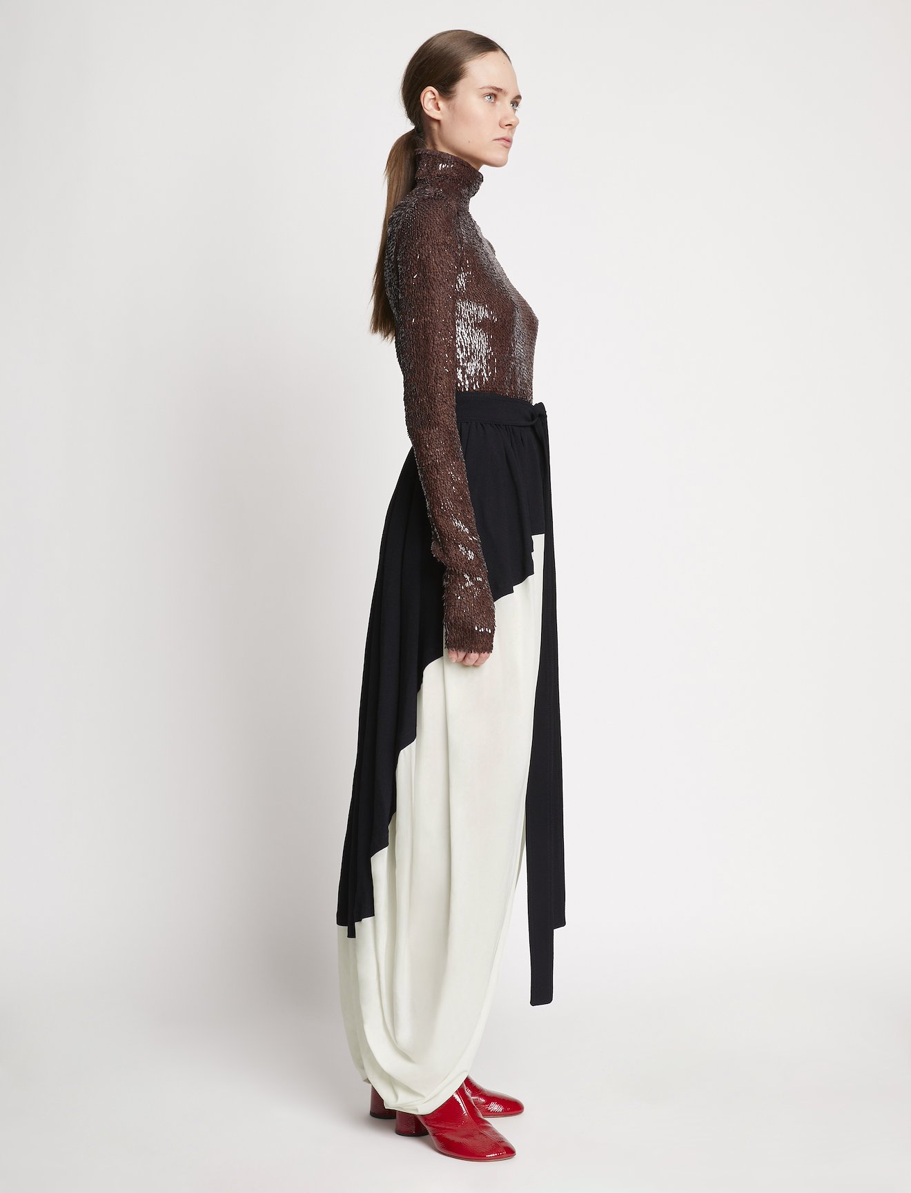 Crepe Jersey Skirt #1