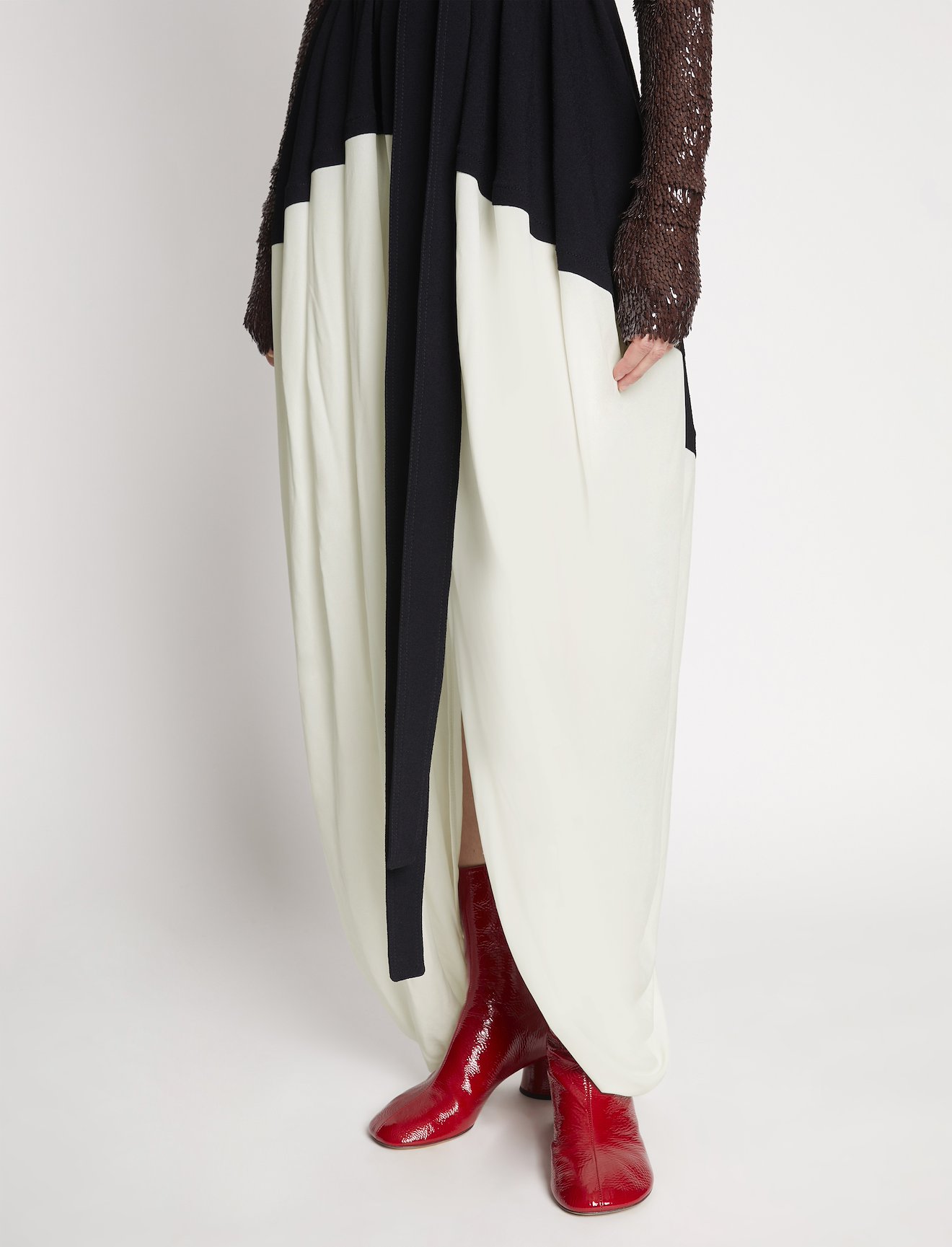 Crepe Jersey Skirt #3