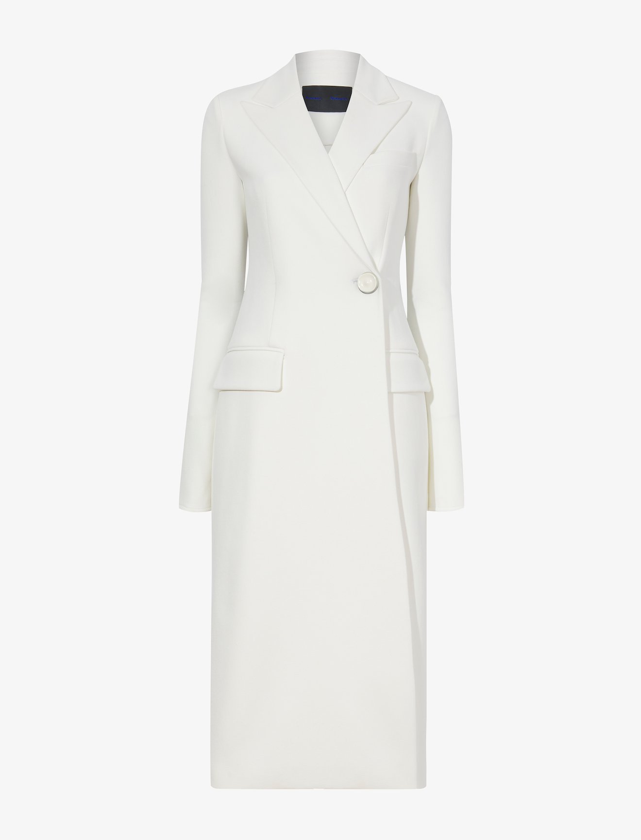 Bi-Stretch Crepe Wrap Coat #4