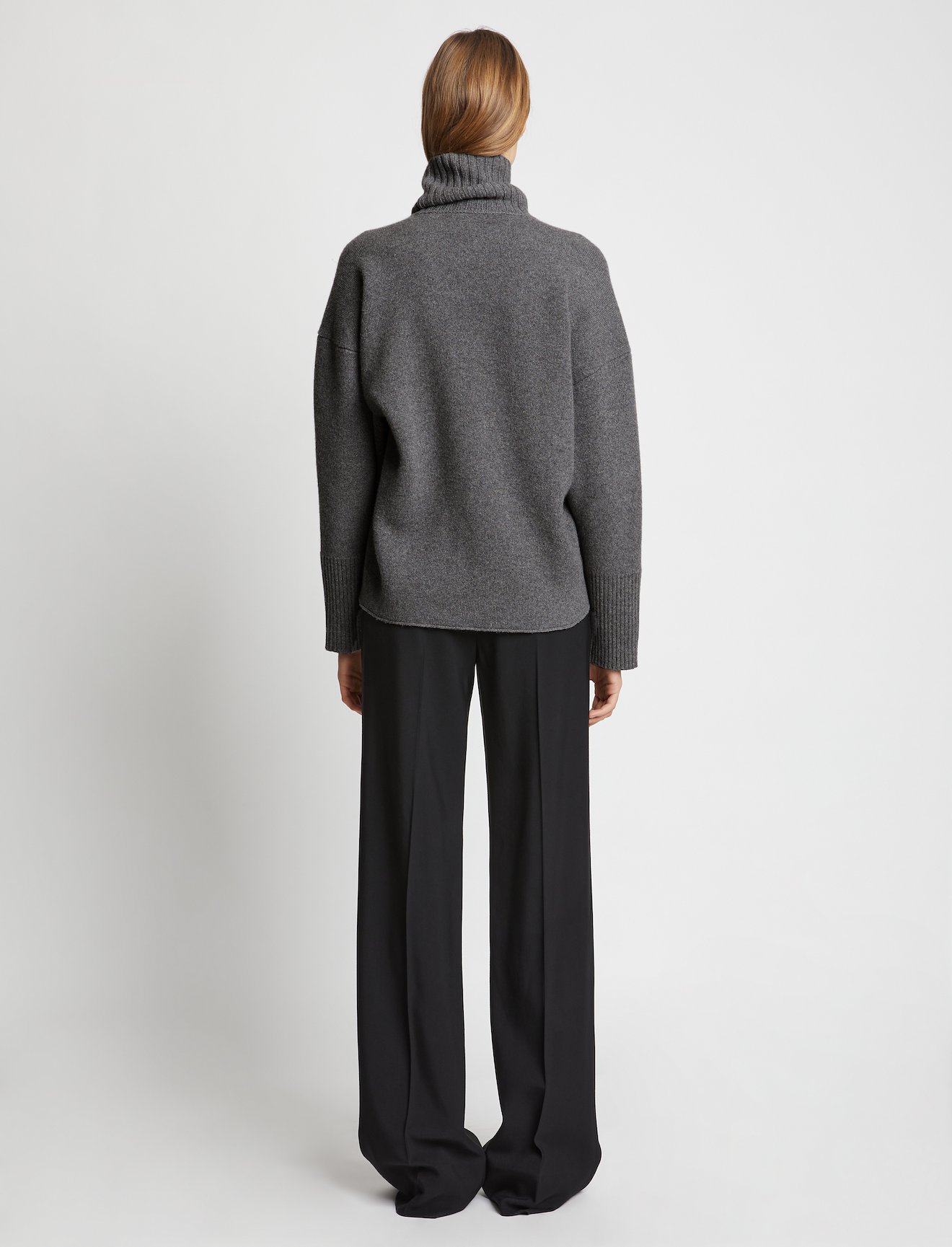 Doubleface Eco Cashmere Oversized Turtleneck Sweater #5