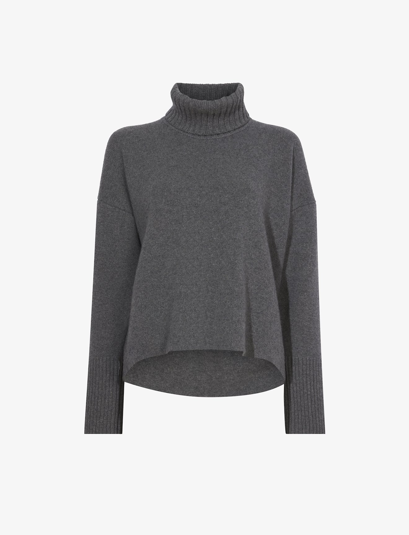Doubleface Eco Cashmere Oversized Turtleneck Sweater #9