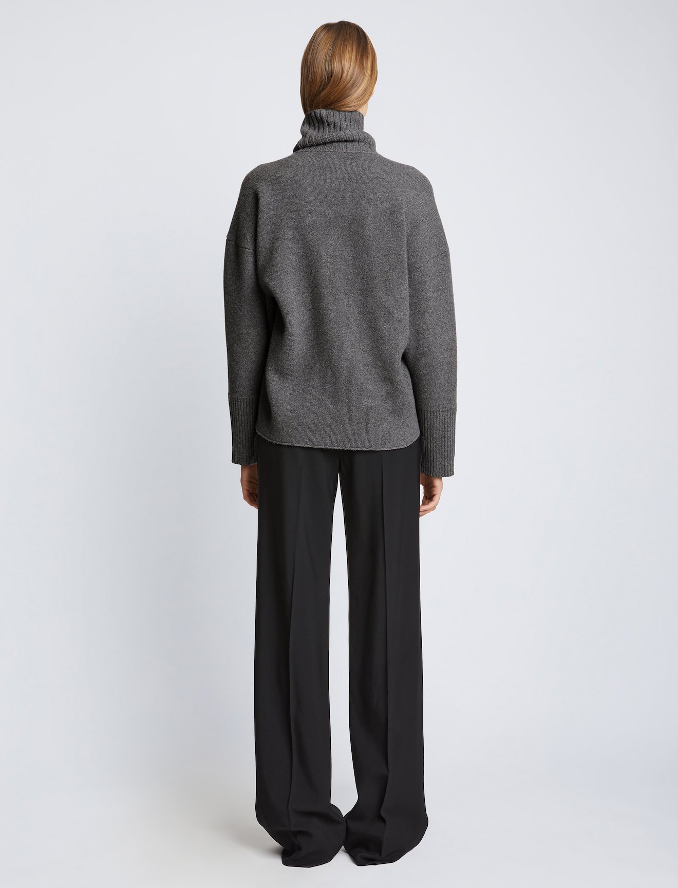 Doubleface Eco Cashmere Oversized Turtleneck Sweater #3