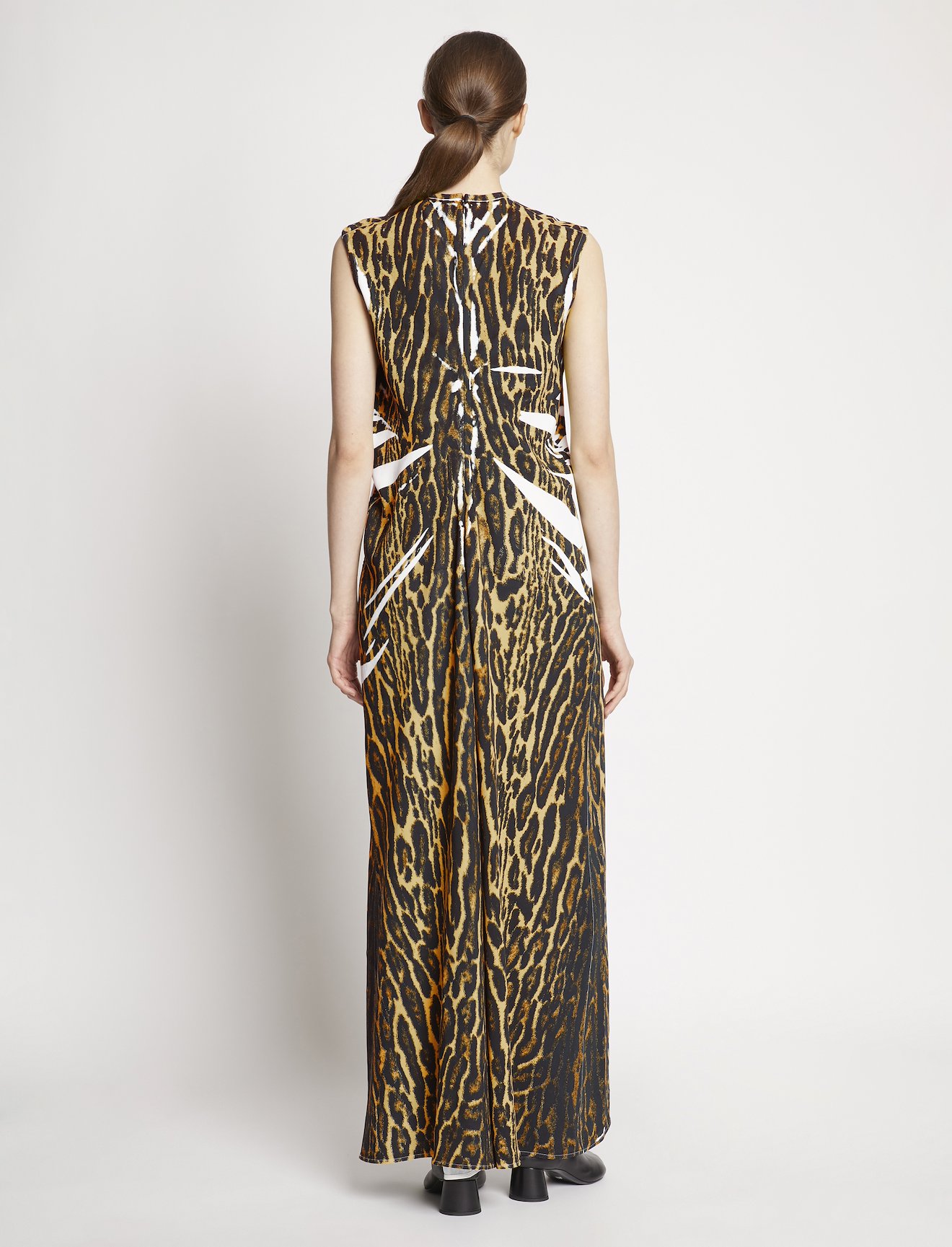 Garment Printed Crepe Dress #2