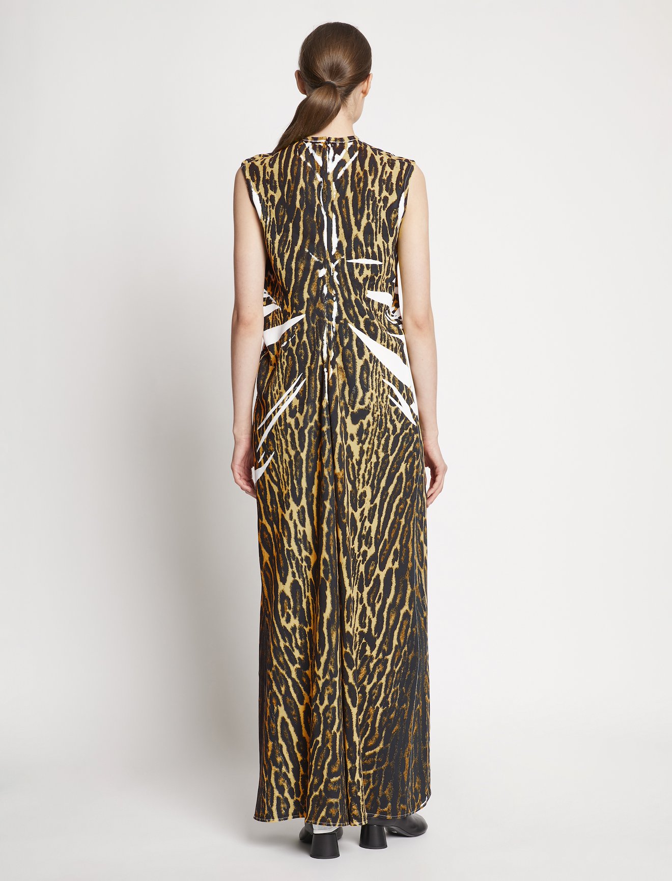 Garment Printed Crepe Dress #2
