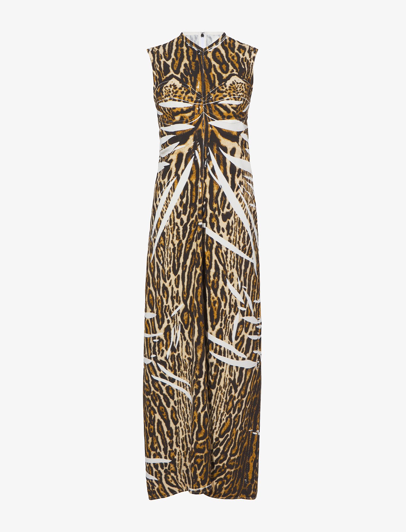 Garment Printed Crepe Dress #4