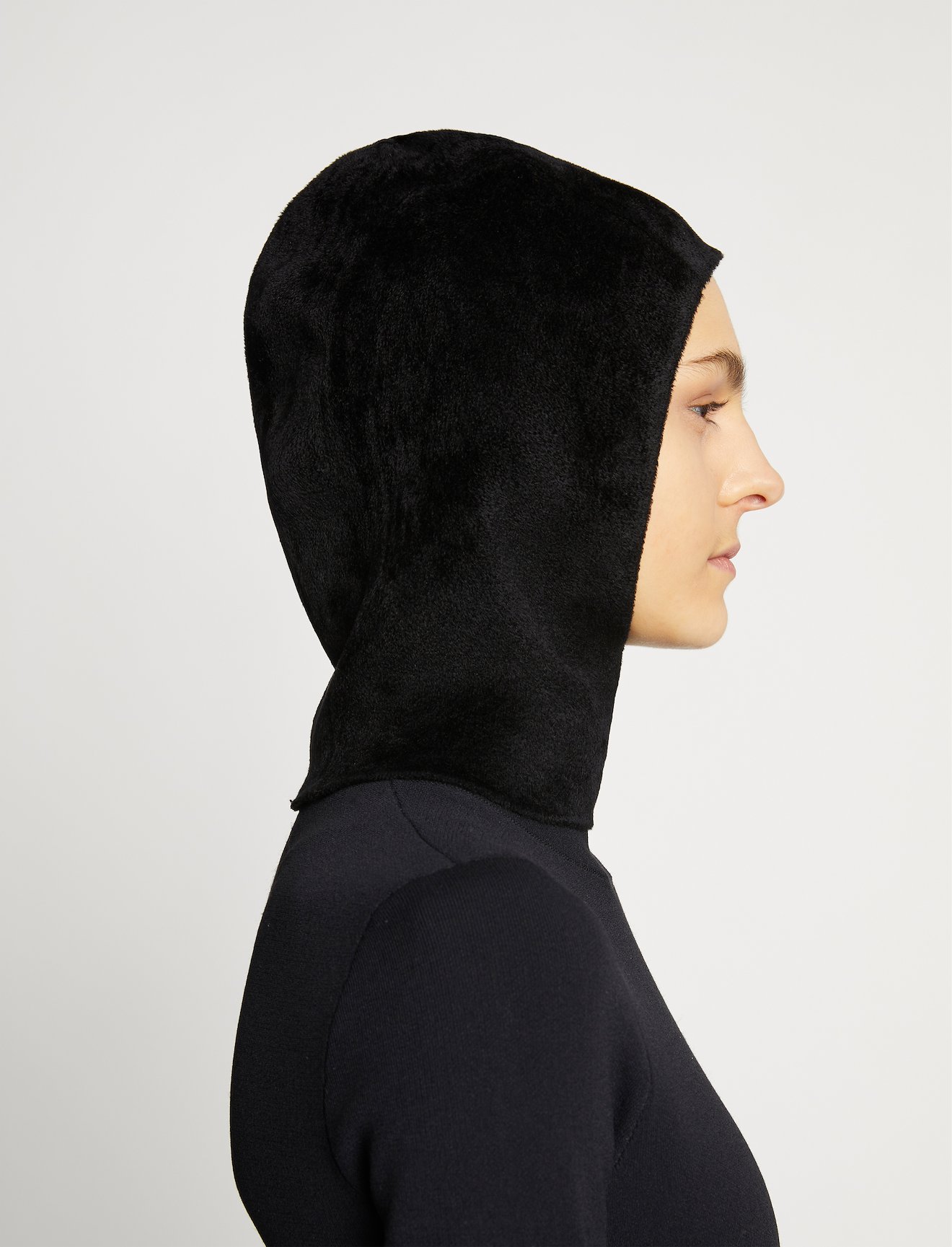 Compact Velvet Knit Hood #2