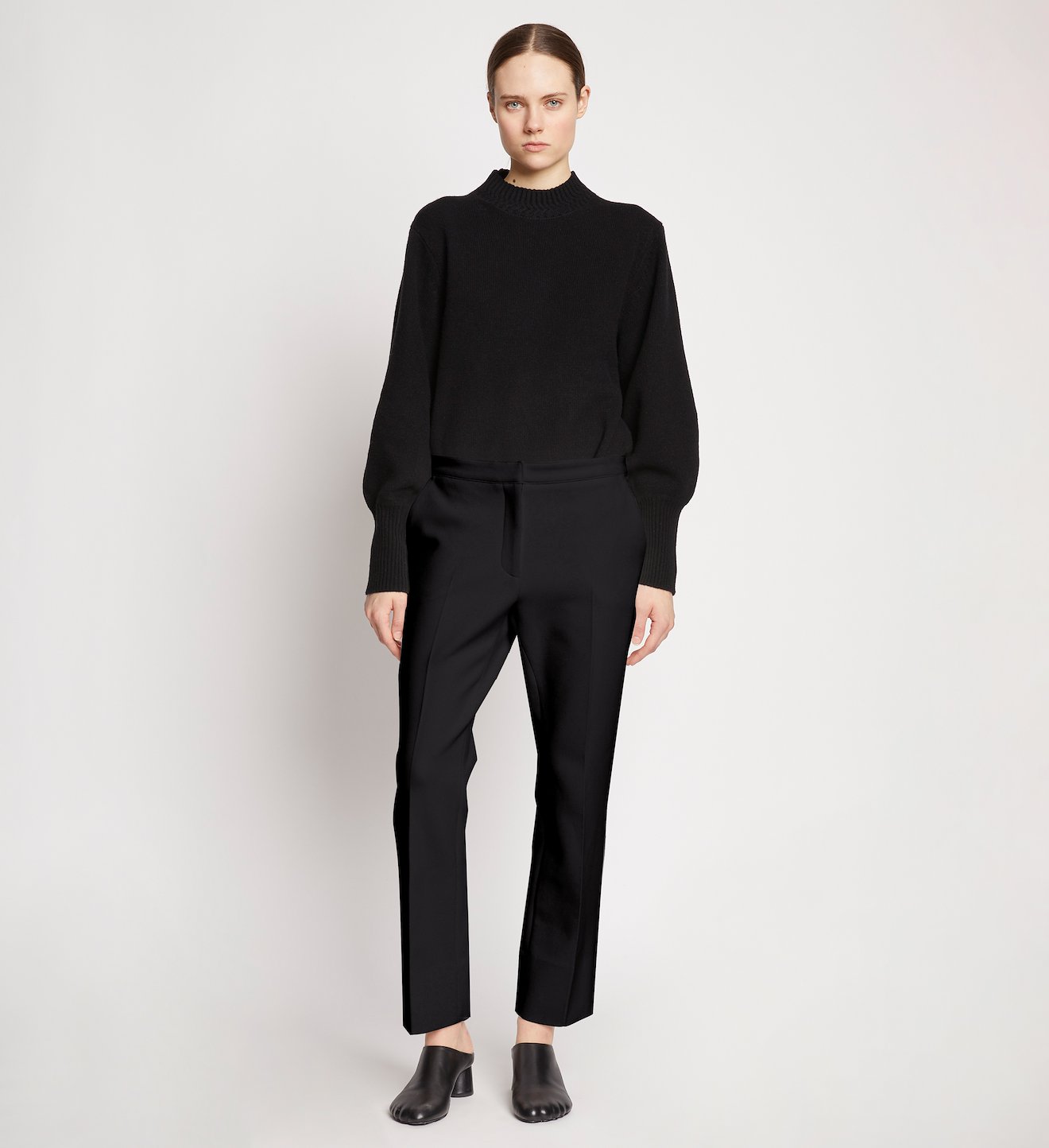 Bi-Stretch Crepe Pants