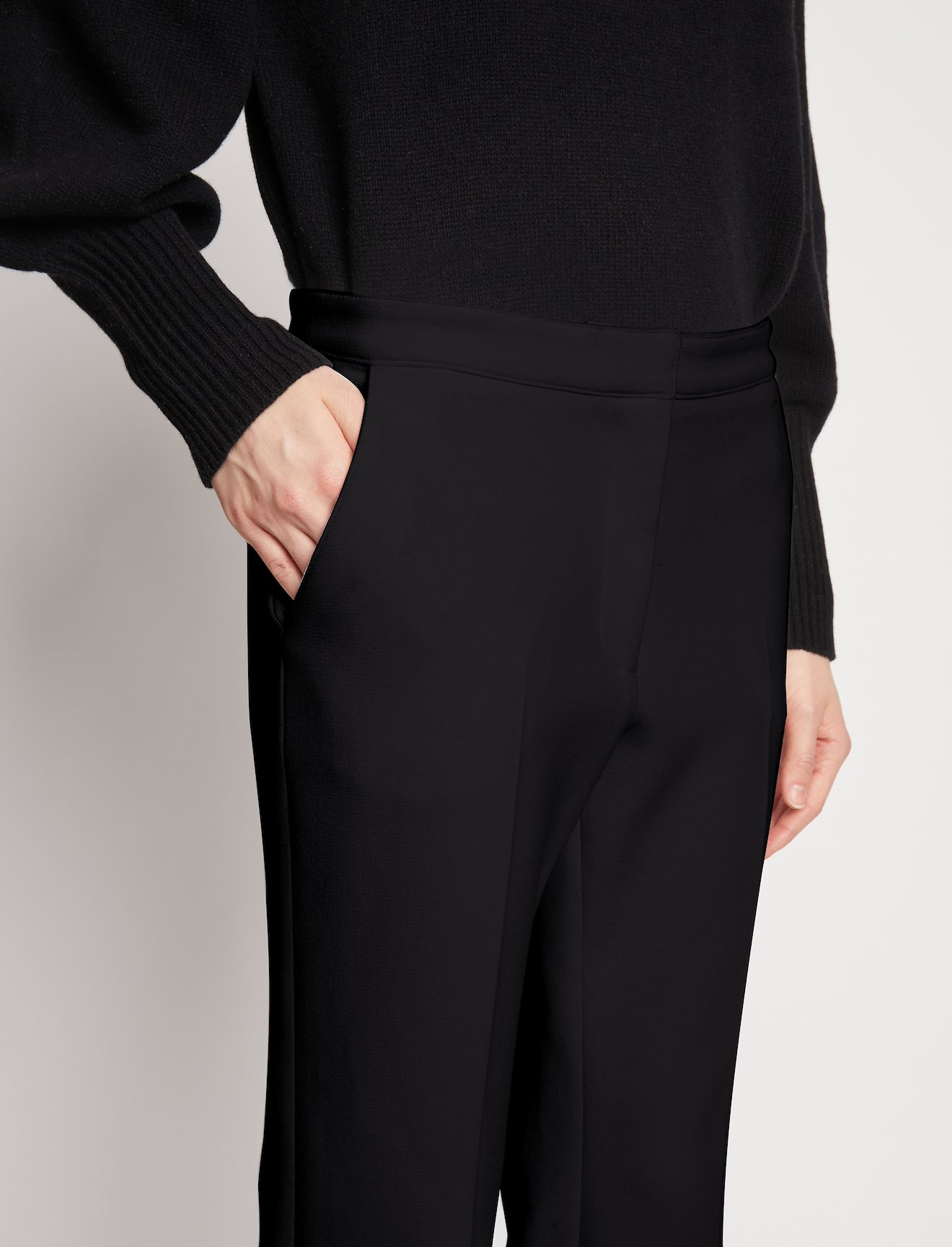 Bi-Stretch Crepe Pants #3
