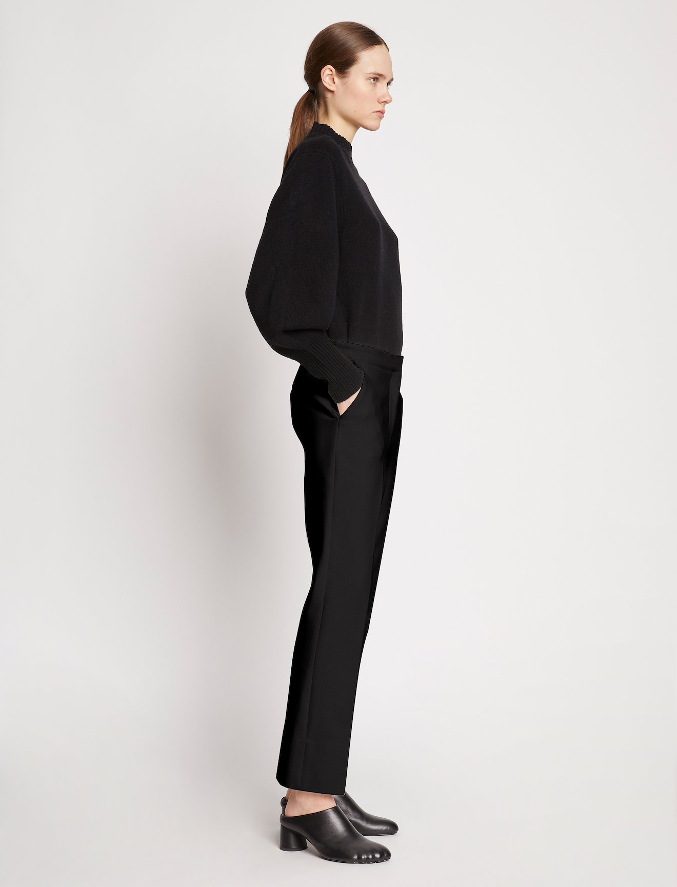 Bi-Stretch Crepe Pants #1