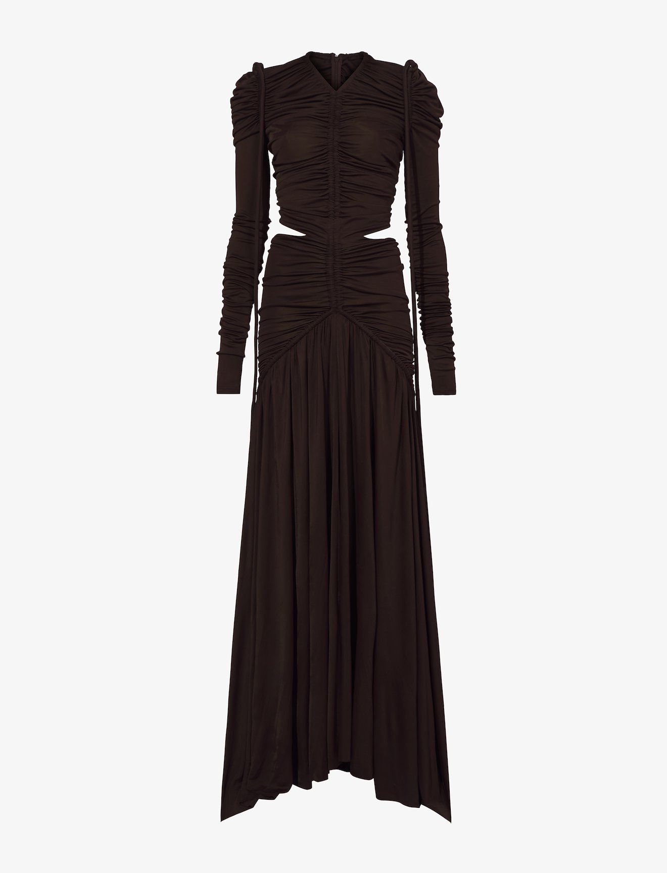Viscose Jersey Cinched Cut Out Dress #4