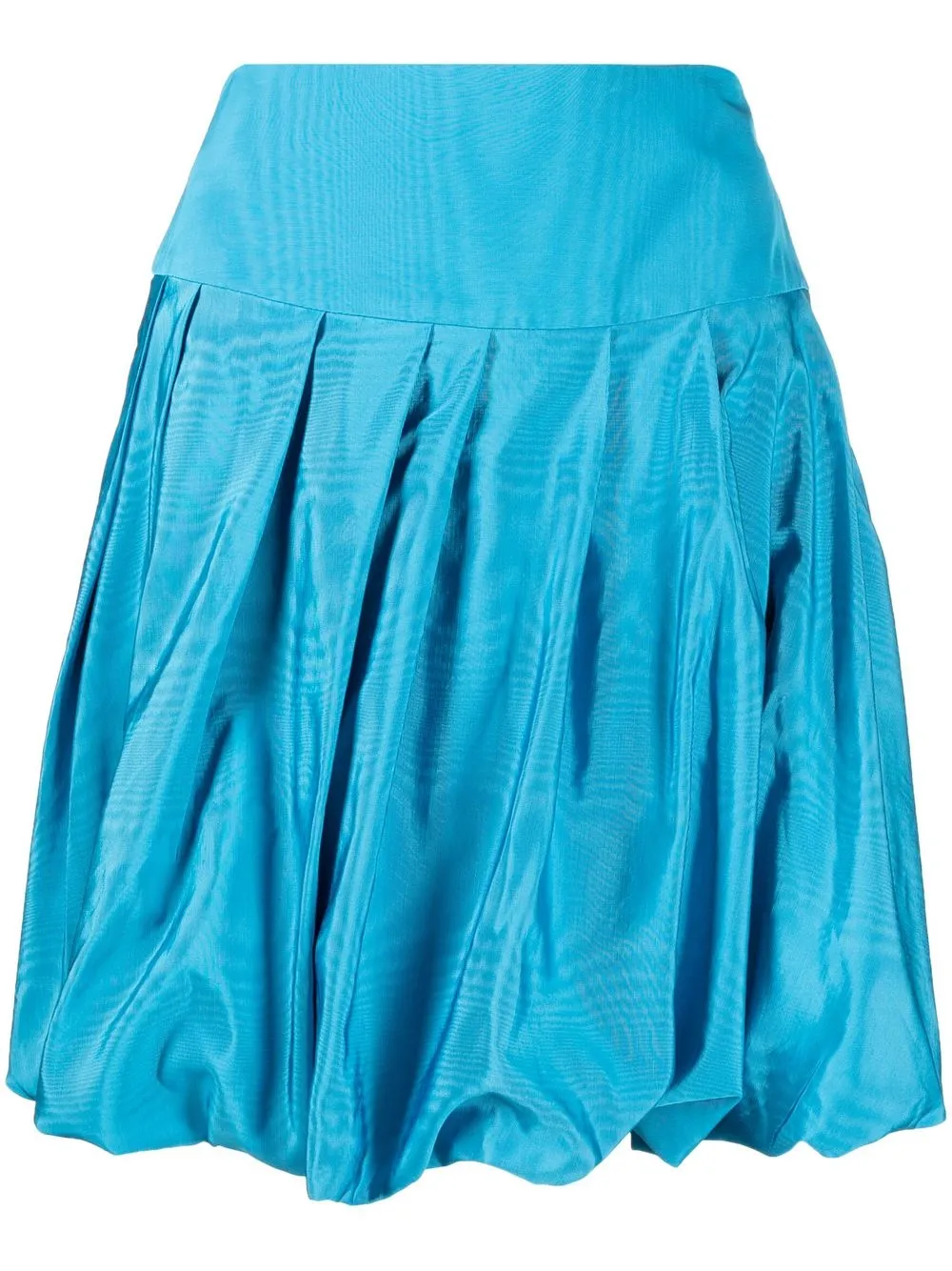 

Oscar de la Renta gathered mini skirt - Blue