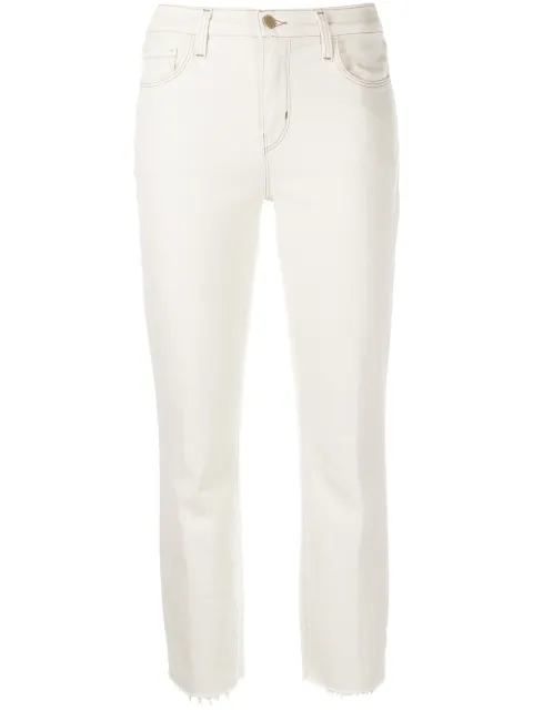 L'Agence jeans slim capri