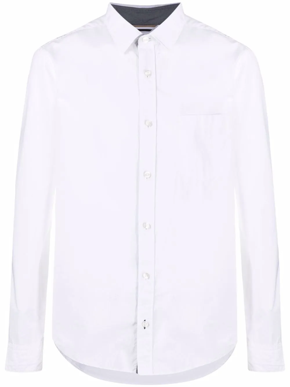 

BOSS camisa ajustada con botones - Blanco