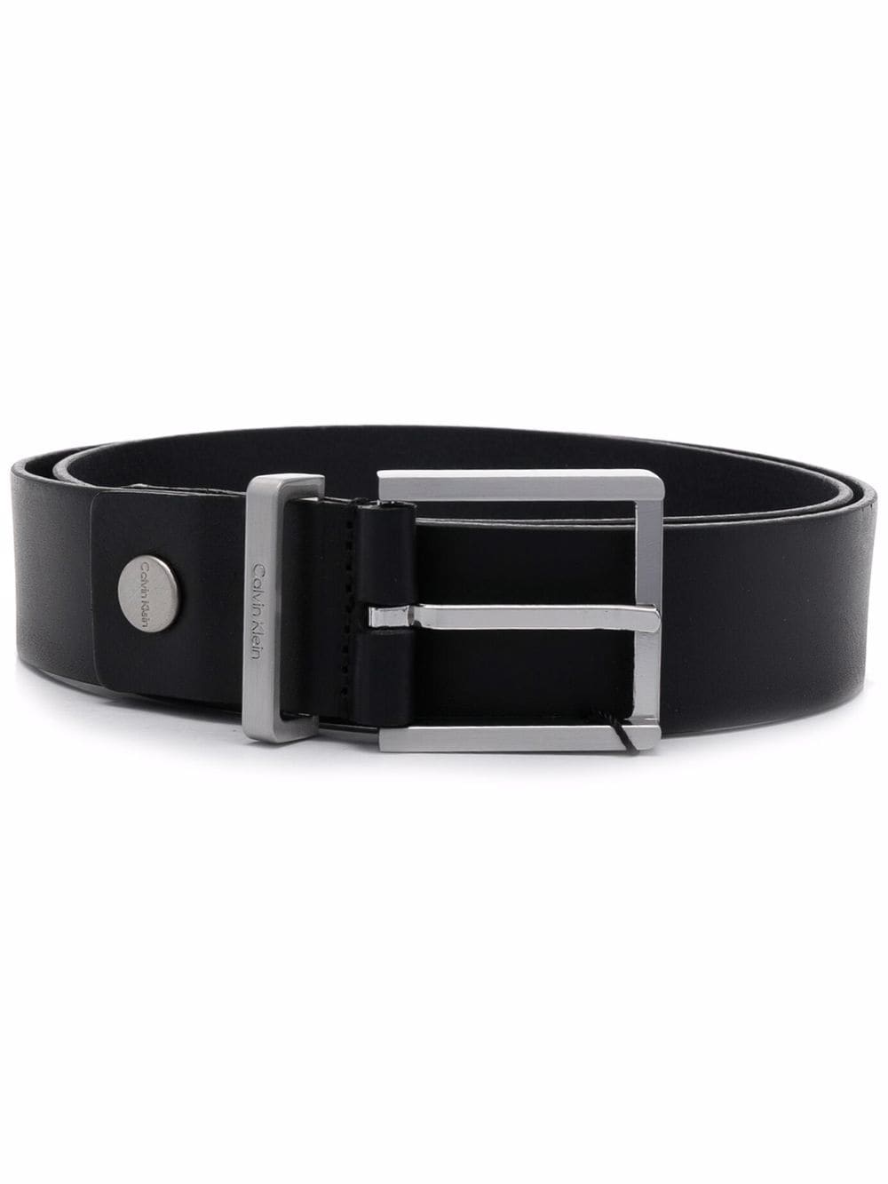 Calvin Klein Leather Buckle Belt - Farfetch