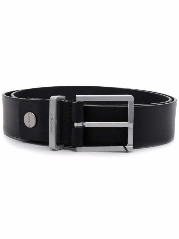 calvin klein silver belt