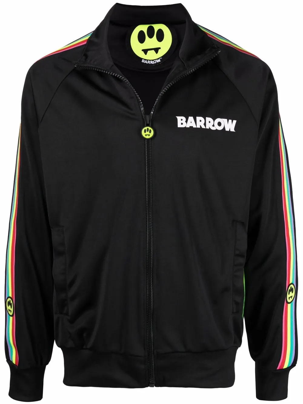 

BARROW chamarra deportiva con logo estampado - Negro