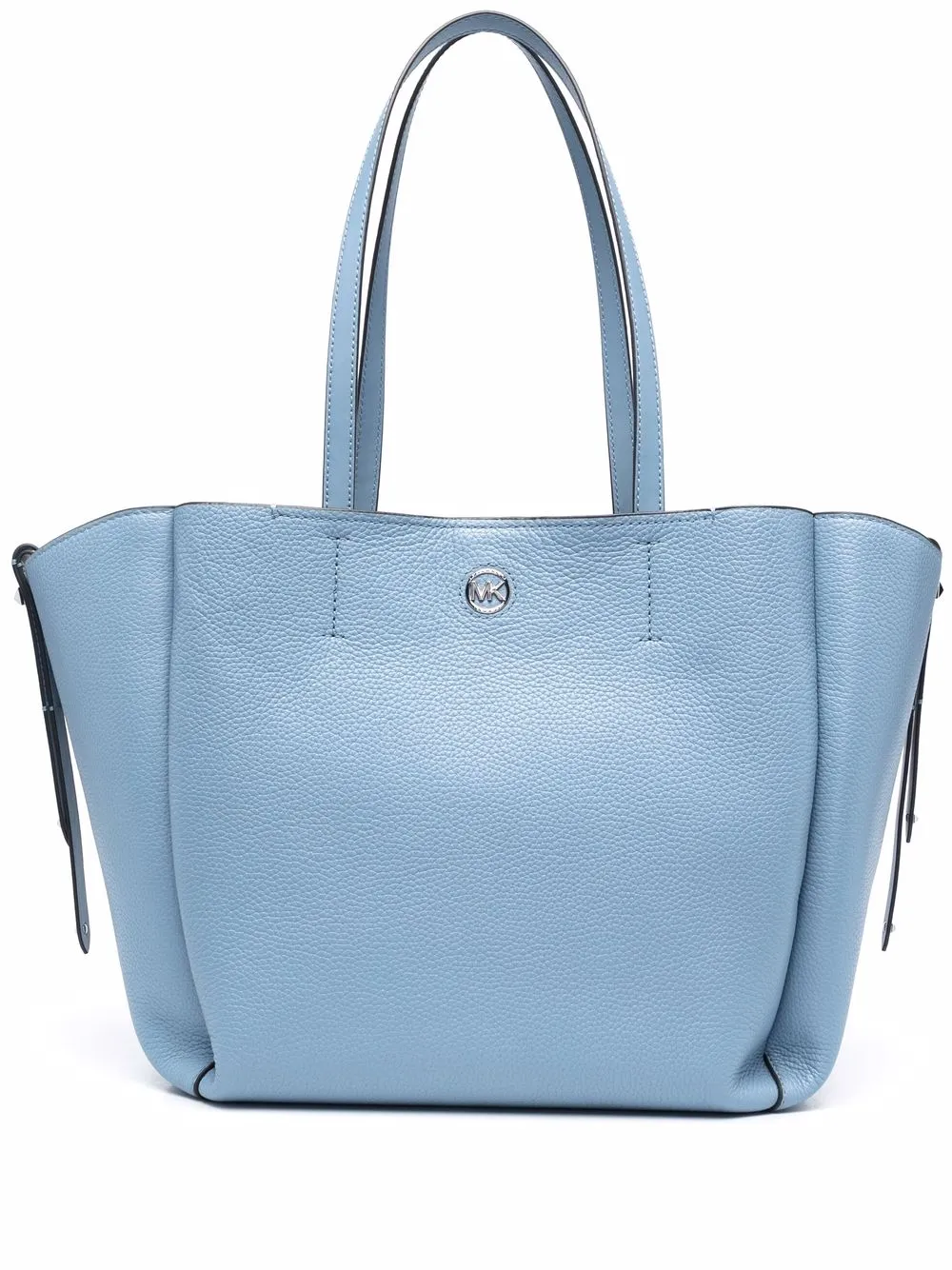 

Michael Michael Kors tote con placa del logo - Azul