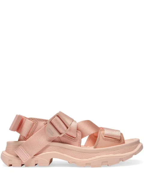 Alexander McQueen sandalias con suela gruesa