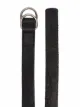 Guidi buckle-fastening leather belt