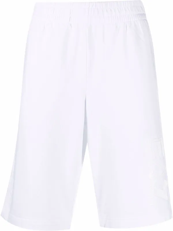 Ea7 Emporio Armani logo-print Bermuda Shorts - Farfetch