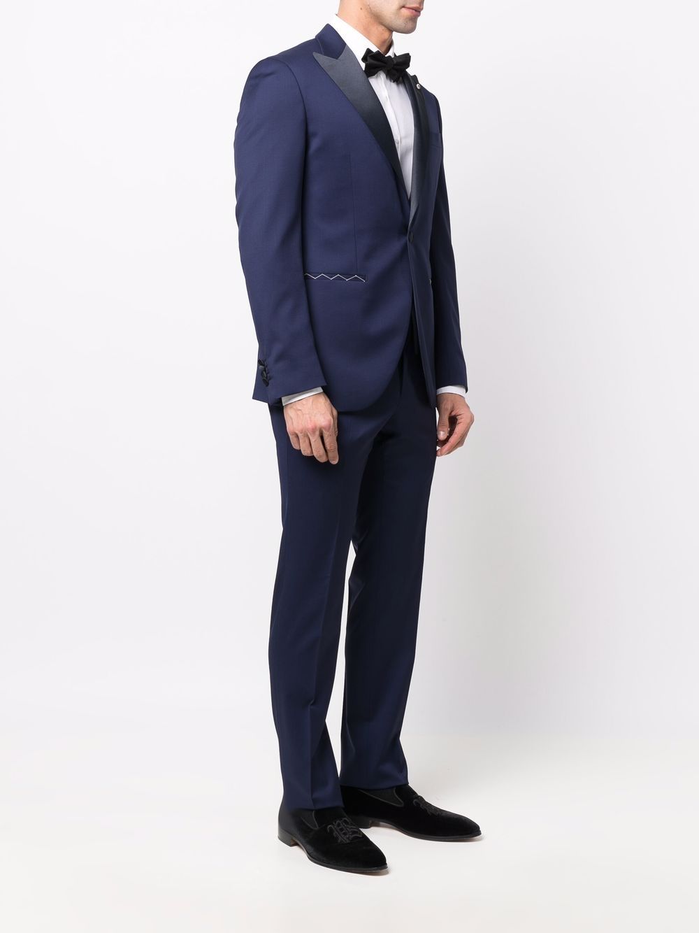 фото Luigi bianchi mantova three-piece tailored suit