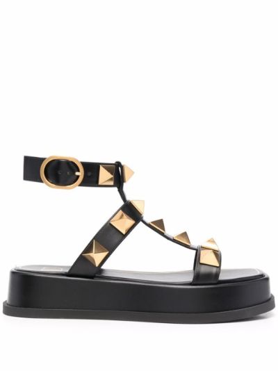 valentino flatform sandals