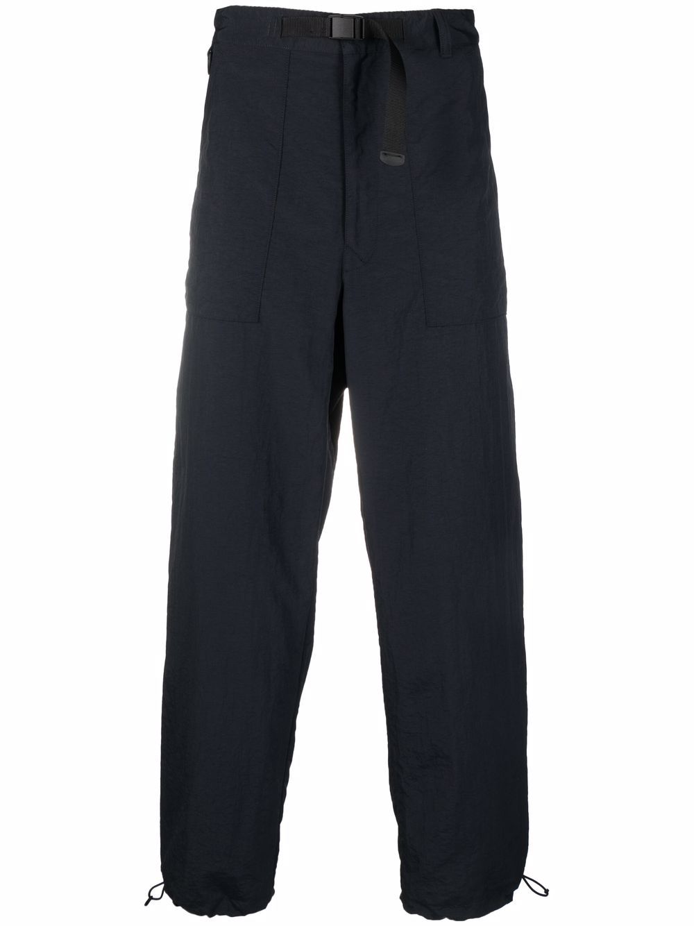 Image 1 of Undercover belted straight leg trousers