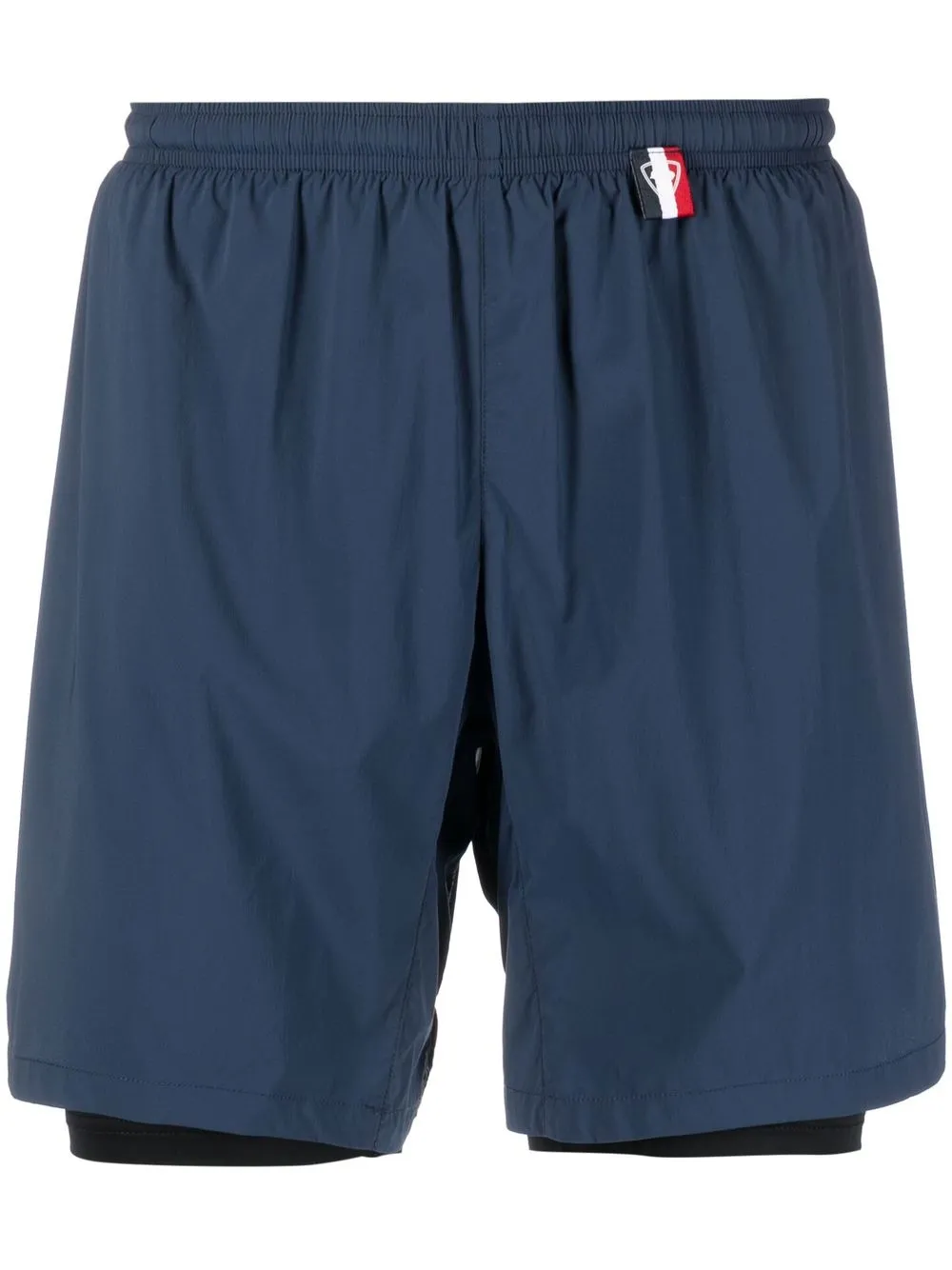 

Rossignol logo-print trail shorts - Blue