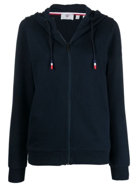 Rossignol logo-print zip-up hoodie